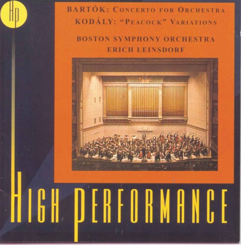 Bartok / Kodaly / Leinsdorf / Bso - Concerto For Orchestra / Peacock Variations - Music CD