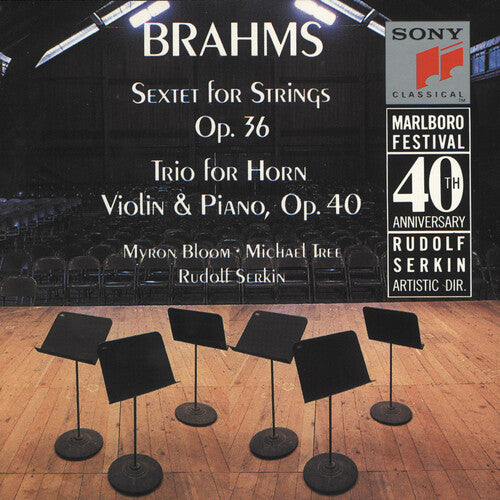 Brahms / Bloom / Serkin / Tree - Sextet 2 / Horn Trio - Music CD