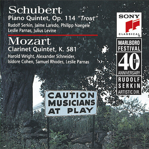Schubert / Mozart / Serkin / Levine / Laredo - Trout Quintet / Clarinet Quintet (mozart) - Music CD