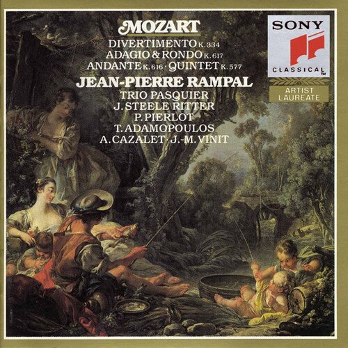 Mozart / Rampal / Trio Pasquier - Divertimento / Quintet / Andante - Music CD