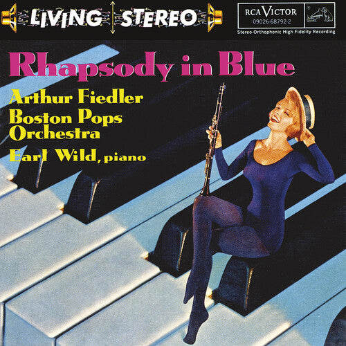 Boston Pops / Fiedler / Gershwin - Rhapsody In Blue / American In Paris / Piano Cto - Music CD