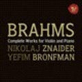 Brahms / Znaider / Bronfman - Violin Sonatas - Music CD
