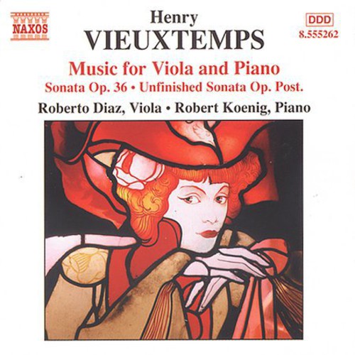 Vieuxtemps / Diaz / Koenig - Music For Viola & Piano - Music CD