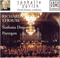 Strauss / Zinman / Tonhalle Orchestra Zurich - Sinfonia Domestica / Parergon - Music CD
