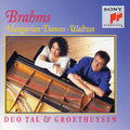 Brahms / Duo Tal & Groethuysen - Hungarian Dances For Piano / Waltzes For Piano - Music CD