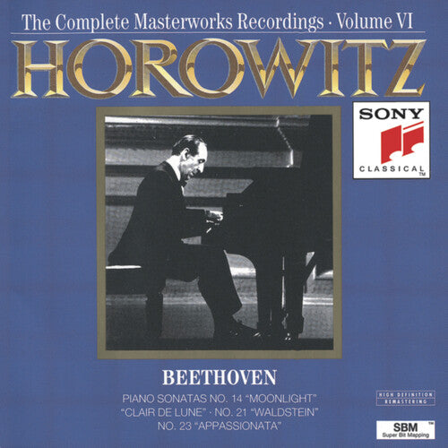 Beethoven / Horowitz - Moonlight, Waldstein & Appassionata Sonatas - Music CD