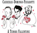 Carreras / Domingo / Pavarotti - Tenors Valentine - Music CD