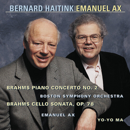 Brahms / Ax / Ma / Haitink / Bso - Piano Concerto 2 / Cello Sonata - Music CD