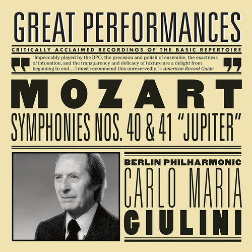 Giulini / Mozart / Bpo - Symphony 40 & 41: Jupiter - Music CD