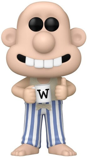 Pop Movies Wallace & Gromit - Pop Movies Wallace & Gromit S3 Wallace In Pajamas - Collectibles