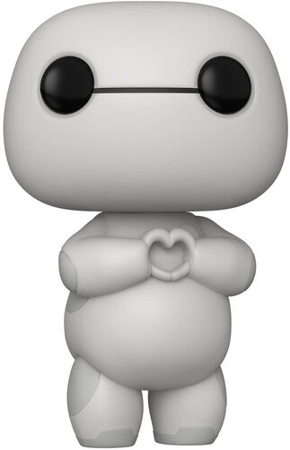 Pop Super 6in Big Hero - Funko Pop Super 6in Big Hero Baymax Heart Hands - Collectibles