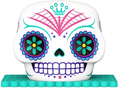 Keychain Dia De Los Muertos - Pop Icon Dia De Los Muertos Calaveras De Azucar - Collectibles