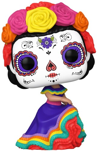 Keychain Dia De Los Muertos - Funko Pop Icons Dia De Los Muertos La Catrina - Collectibles
