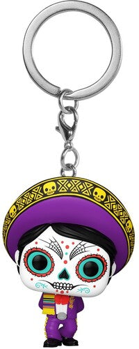 Keychain Dia De Los Muertos - Funko Keychain Dia De Los Muertos Icon El Catrin - Collectibles