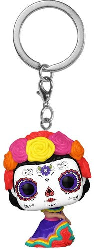 Keychain Dia De Los Muertos - Funko Keychain Dia De Los Muertos Icon La Catrina - Collectibles