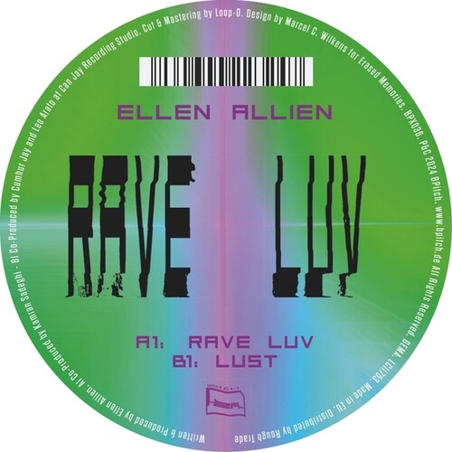 Allien,ellen - Rave Luv - Vinyl Record