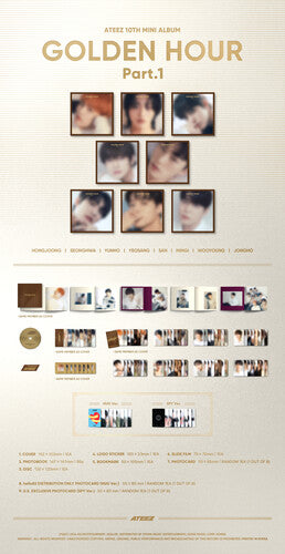 ATEEZ - GOLDEN HOUR : Part.1 (Digipak)
