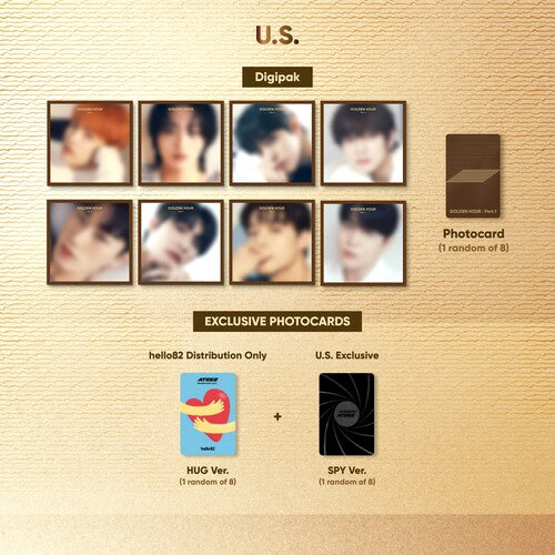 ATEEZ - GOLDEN HOUR : Part.1 (Digipak)