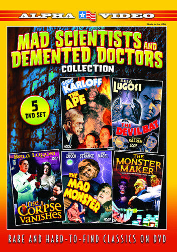 Mad Scientists & Demented Doctors Collection - Mad Scientists & Demented Doctors Collection - DVD