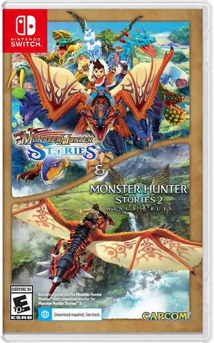 Swi Monster Hunter Stories Coll (mh1 Disc/mh2 Cib) - Swi Monster Hunter Stories Coll (mh1 Disc/mh2 Cib) - Video Game
