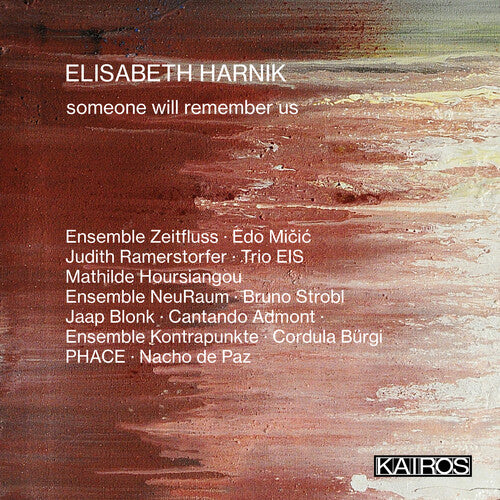 Elisabeth Harnik: Someone Will Remember Us / Var - Elisabeth Harnik: Someone Will Remember Us / Var - Music CD
