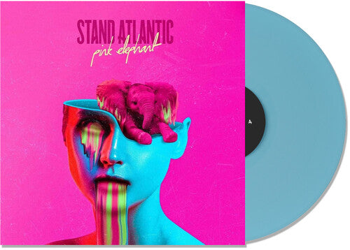 Stand Atlantic - Pink Elephant - Light Blue - Vinyl Record
