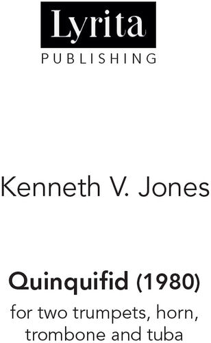 Jones,kenneth V. - Brass Quintet Quinquifed - Special Products