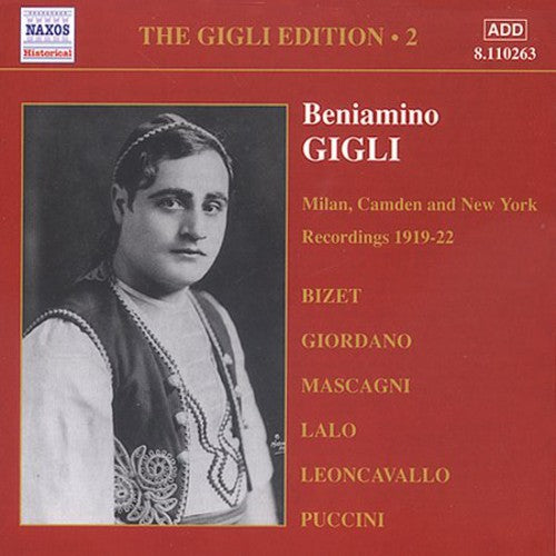 Gigli,beniamino - Great Singers: Gigli Edition 2 - Music CD