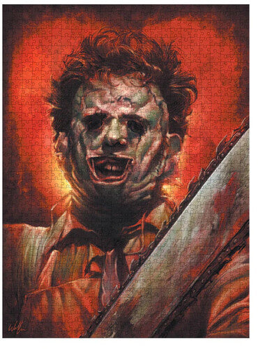 Trick Or Treat Studios - Leatherface 1000pc Puzzle - Games