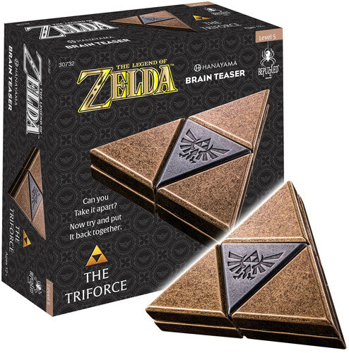 University Games - Zelda Triforce Level 5 Hanayama Cast Puzzle - Games
