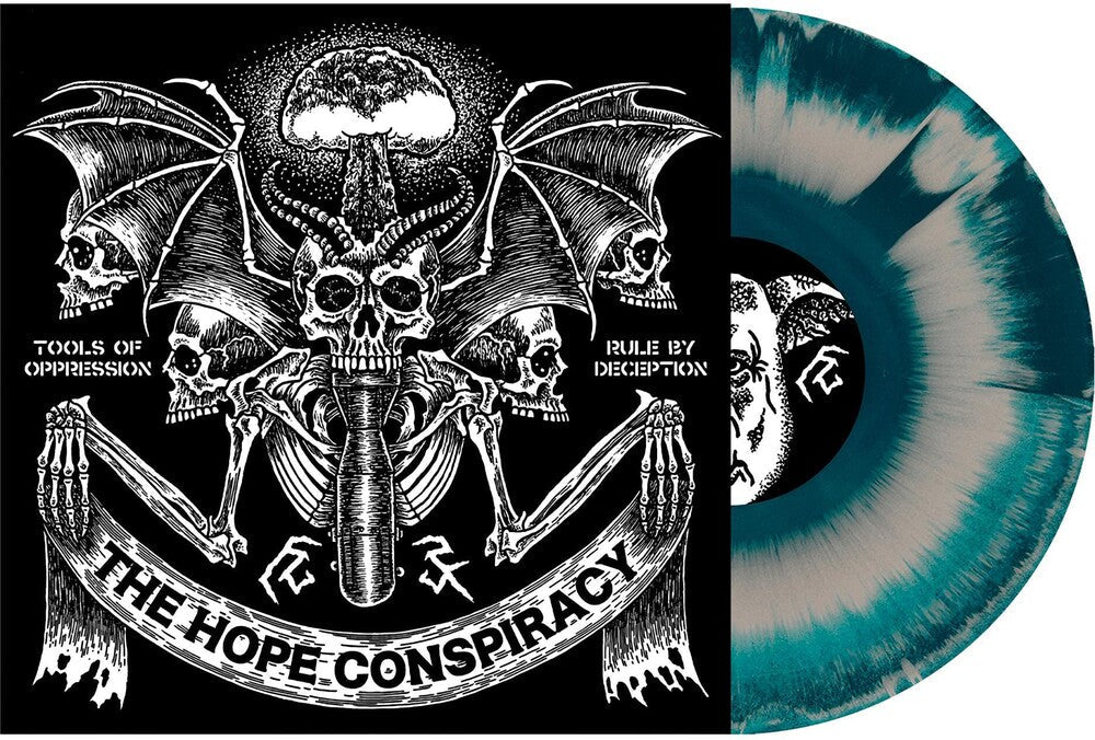 Tools Of Oppression / Rule By Deception [Silver / Blue Mix LP] Vinyl Record