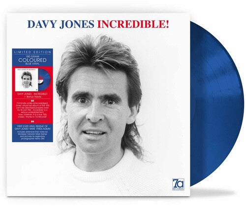 Jones,davy - Incredible - Blue Vinyl - Vinyl Record