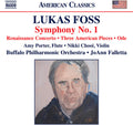 Foss / Porter / Chooi - Symphony No.1 Renaissance Concerto Three American - Music CD