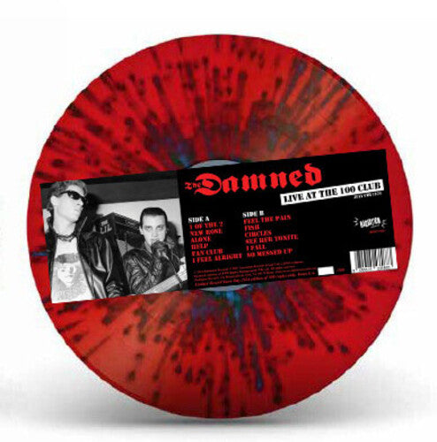 The Damned - Live At The 100 Club [Red & Black Splatter]