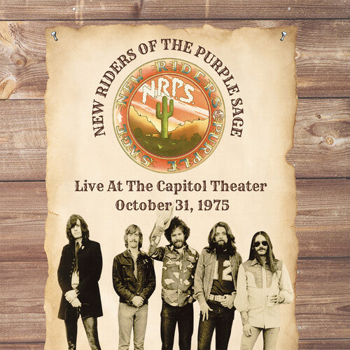 New Riders Of The Purple Sage - Live At The Capitol Theater - October 31 1975 - Vinyl Record