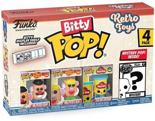 Bitty Pop Retro Toy - Funko Bitty Pop Retro Toys Mr Potato Head 4 Pack - Collectibles