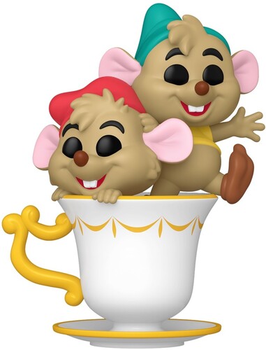 Pop Disney Cinderella - Pop Disneycinderella Jasper & Gus Gus In Cup - Collectibles