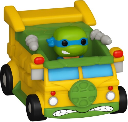 Bitty Pop Ride Teenage Mutant Ninja Turtles - Bitty Pop Ride Tmnt Leonardo With Van - Collectibles