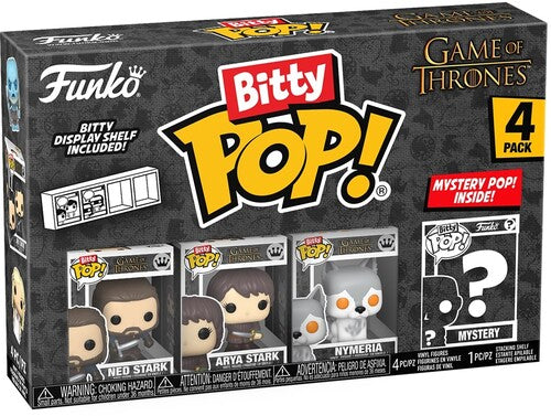 Bitty Pop Game Of Thrones - Funko Bitty Pop Game Of Thrones Ned Stark 4 Pack - Collectibles