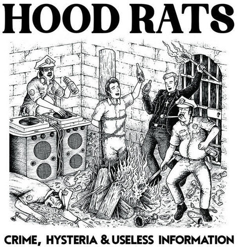 Hood Rats - Crime Hysteria & Useless Information - Vinyl Record