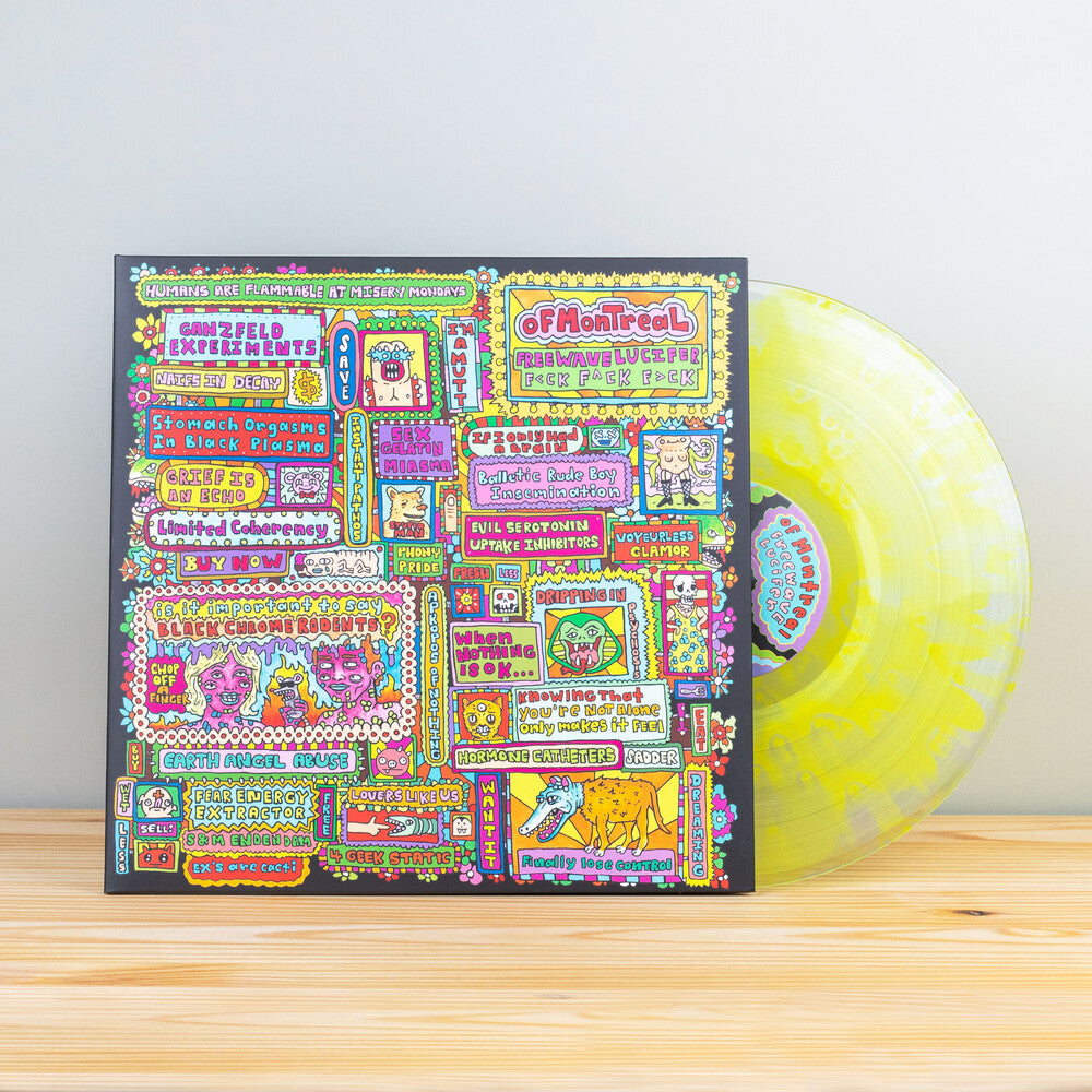 Freewave Lucifer F-Ck F-Ck F-Ck [Colored Vinyl] [Clear Vinyl] Vinyl Record