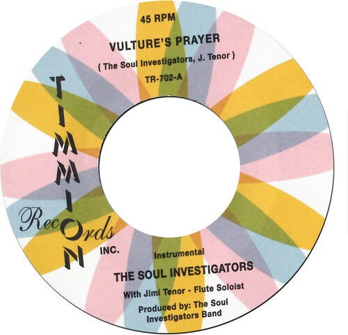 Soul Investigators (feat. Jimi Tenor) - Vulture's Prayer/bad Viberations - Vinyl Record