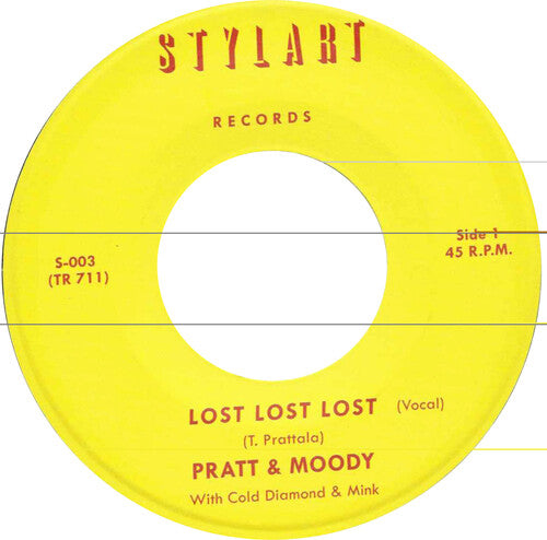 Pratt & Moody / Cold Diamond & Mink - Lost Lost Lost (Instrumental) - Vinyl Record