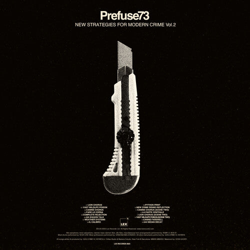 Prefuse 73 - New Strategies For Modern Crime Vol. 1 & 2 - Vinyl Record