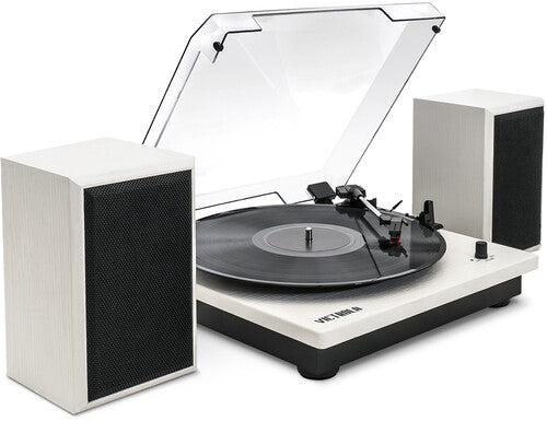 Victrola Vm135wht Montauk Bt Turntable Spkrs Wht - Victrola Vm135wht Montauk Bt Turntable Spkrs Wht - Turntable