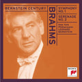 Brahms / Bernstein - Symphony 1 / Serenade 2 - Music CD