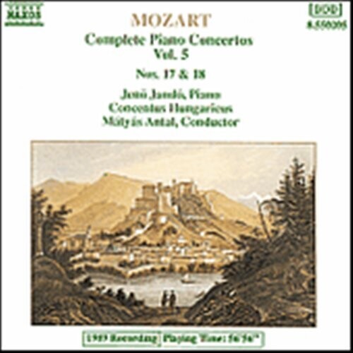 Antal,matyas / Concentus Hungaricus / Jando,jeno - Mozart: Piano Concertos Nos. 17 & 18 - Music CD