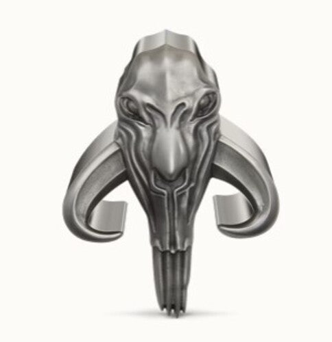 Mandalorian - Mythosaur 5oz Silver Shaped Coin - Mandalorian - Mythosaur 5oz Silver Shaped Coin - Collectibles