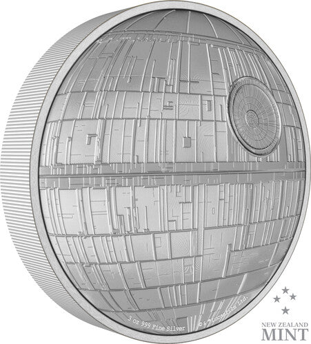 Star Wars - Death Star 3oz Silver Coin - Star Wars - Death Star 3oz Silver Coin - Collectibles