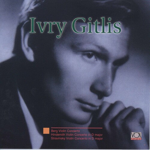 Gitlis,ivry - Berg Hindemith Stravinsky Violin Concerti - Music CD